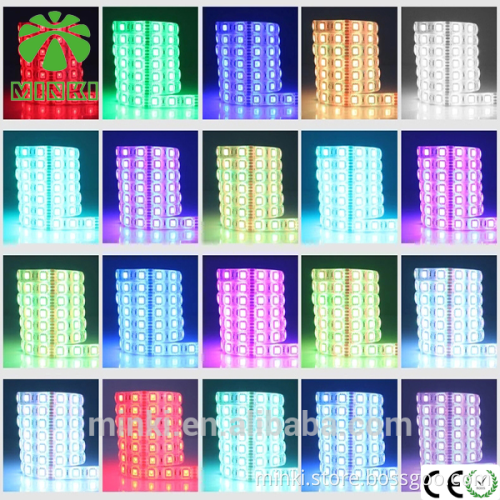 5M SMD 5050 RGB LED Strip Waterproof 300 LEDs Light Flexible 60/M IP65 12V US